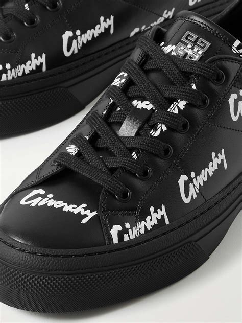 givenchy logo-print low-top sneakers|GIVENCHY City Sport leather sneakers .